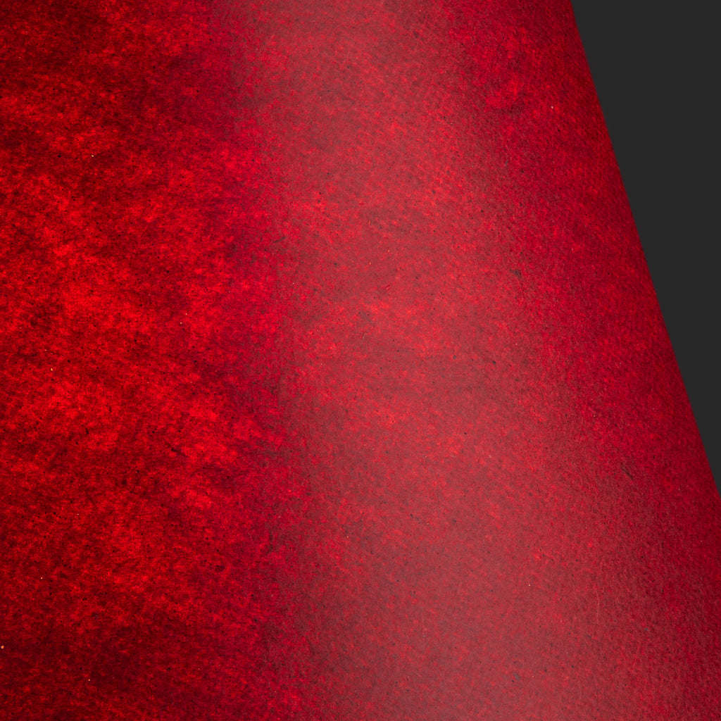 35cm straight empire shade in Beetroot hand made parchment