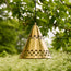 Billie rechargeable outdoor pendant in brass