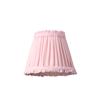 18cm pendant bloomer shade in marshmallow linen