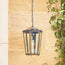 Holt IP44 exterior hanging lantern in bronze