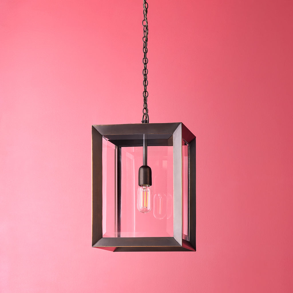 Winchester Bronze Lantern Pendant Light