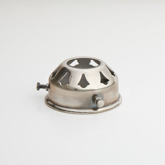 Smaller Hoolie and Hania gallery in antique silver