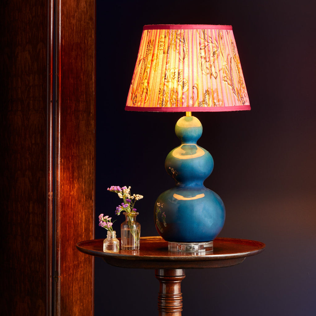 Murphy table lamp in blue