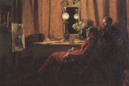 lamplight, flowers and silence – the gorgeous art of anna ancher