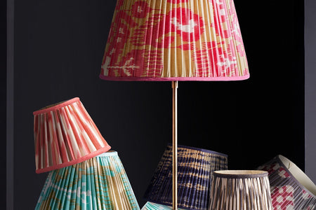 An interior design lover’s guide to Ikat lampshades
