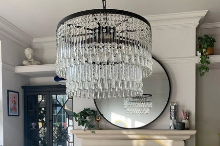 Where to place a chandelier - in any size home or space
