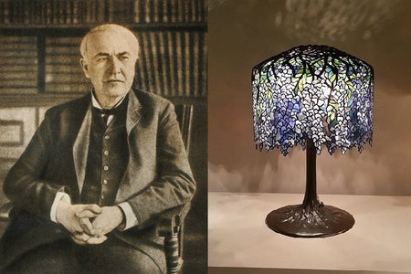The History of Design in Table Lamps - 1. Thomas Edison to Art Nouveau