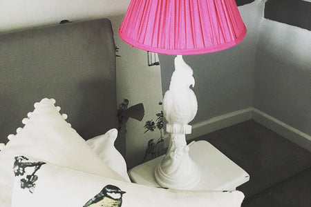 Pimp your old lamps with new designer lampshades