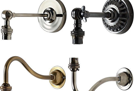 Designer wall light fittings – choose your own style