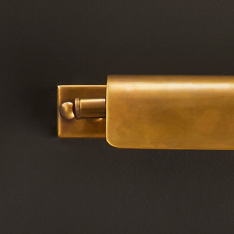 Brass picture lights