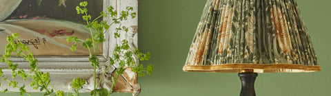 Scalloped lampshades