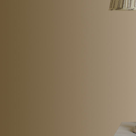 Antique silver table lamps