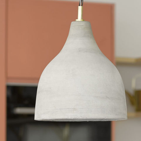 Concrete pendants