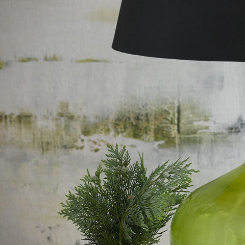 Green table lamps