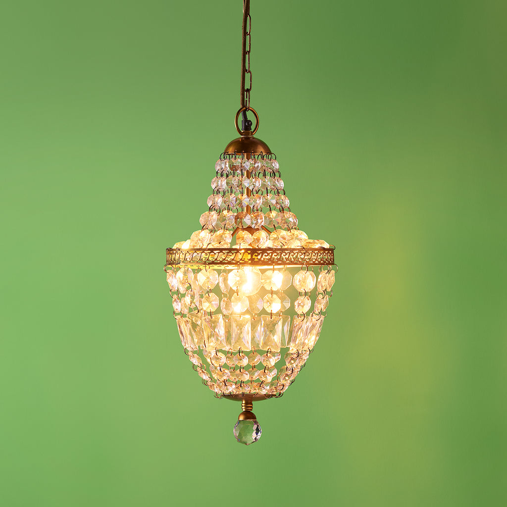 Edith Crystal Chandelier Illuminating Crystal Lights