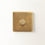 One gang 2 way Florence dimmer switch in brass