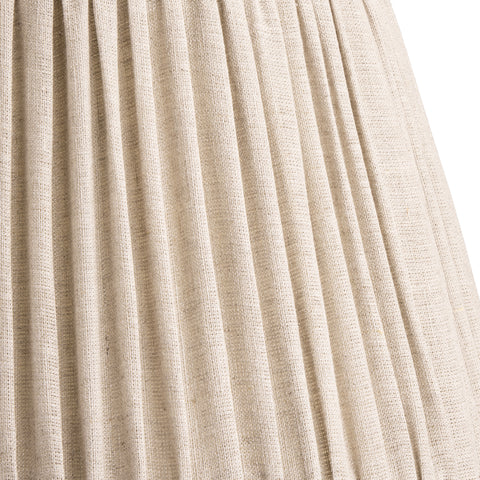 20cm empire bloomer shade in natural linen