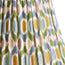 25cm empire shade in blue and green Small Ikat Spot linen by GP & J Baker