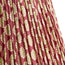 35cm straight empire shade in oxblood block printed Dotty gathered cotton by GP & J Baker