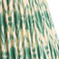 45cm straight empire shade in teal Zaraband gathered linen by GP & J Baker