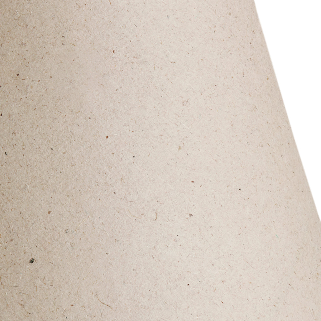 30cm straight empire shade in Parsnip hand made parchment