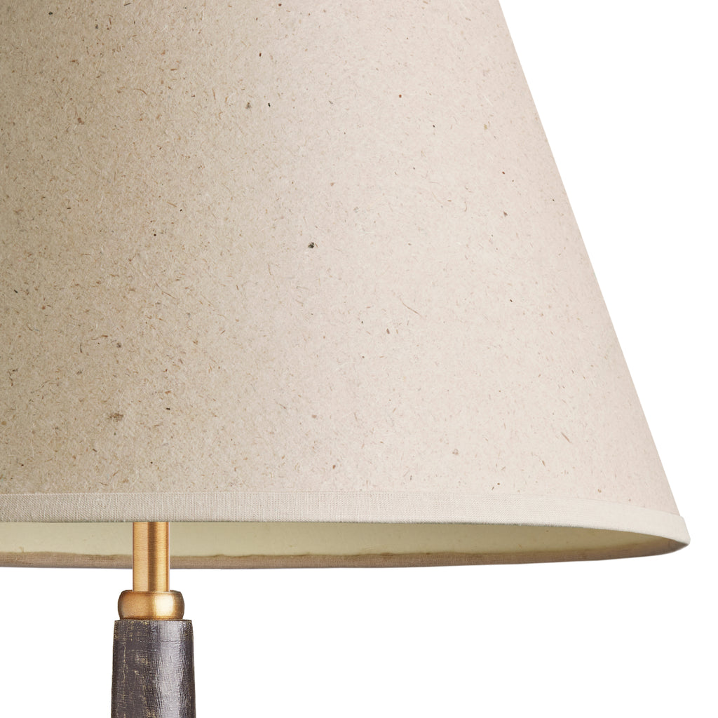 30cm straight empire shade in Parsnip hand made parchment