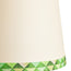 25cm tall tapered shade in green card harlequin by Matthew Williamson