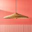 Aphrodite 80cm pendant in rattan
