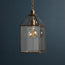 larger Carrington lantern in Antiqued brass