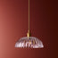 Hartley pendant in clear glass