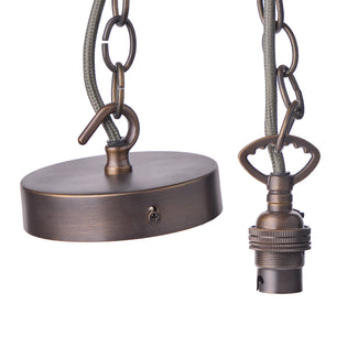 Classic chain kit with single chain in antique bronze