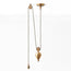 Equilibrium single rise and fall pendant set