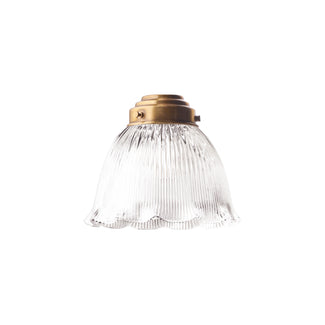Smaller Belle Pendant shade in clear glass