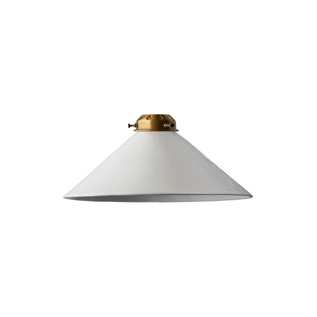Regular 27cm Hania Ceramic Shade Aran glaze inside out