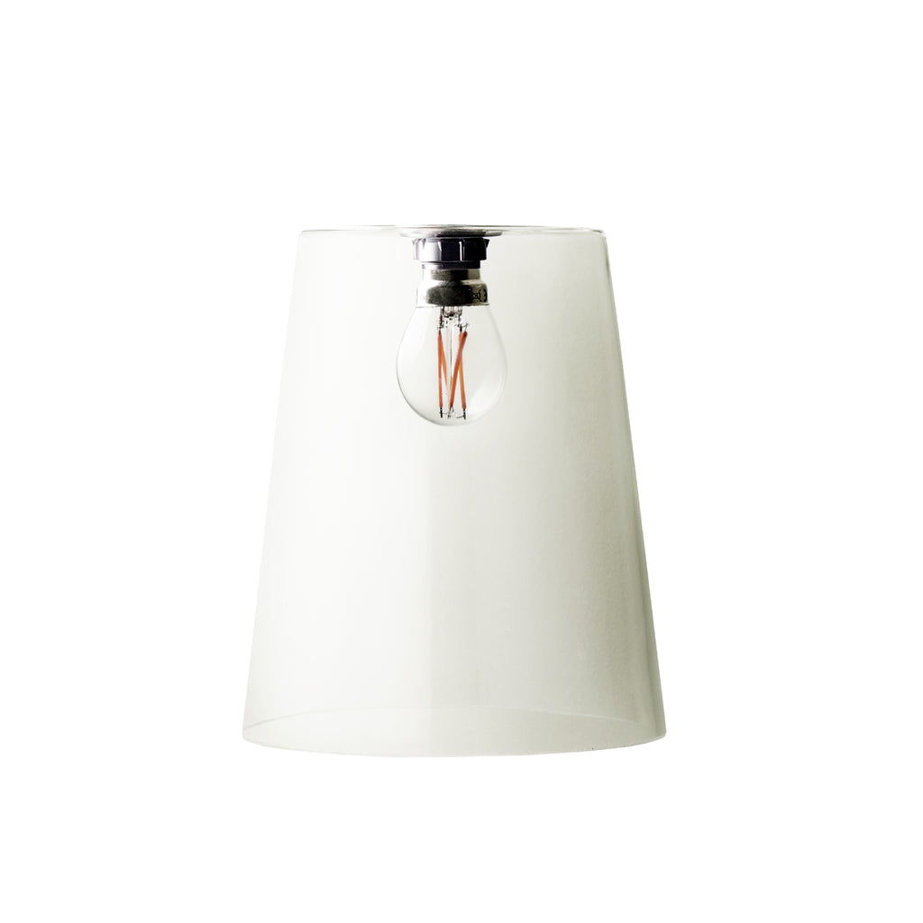 Hazel pendant clear glass