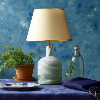 Greenbell table lamp in green glass