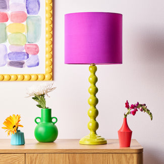 Lillee table lamp in lime