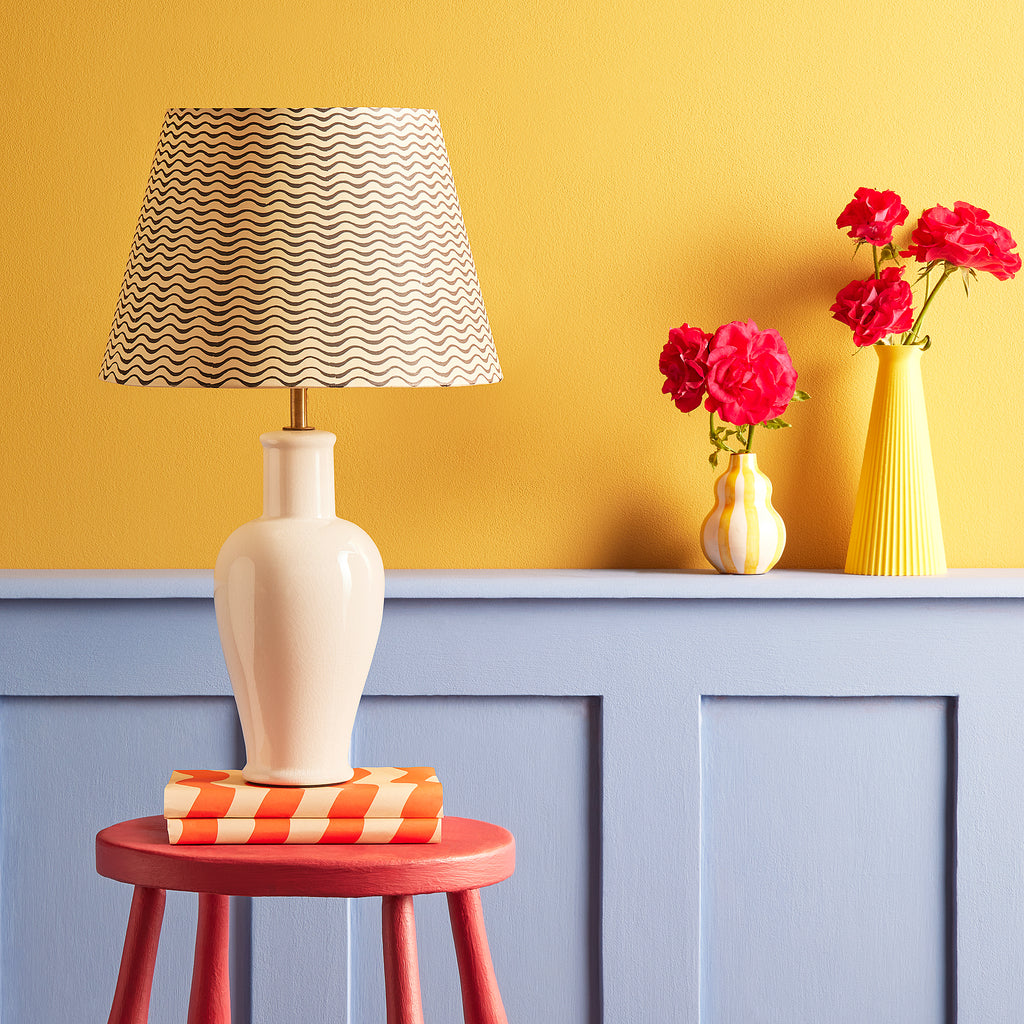smaller Lolita bedside lamp glaze