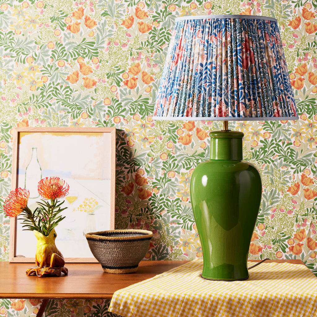 Larger Lolita table lamp emerald glaze