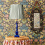 May table lamp in majorelle blue