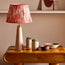 Larger marmaron rechargeable table lamp in pink