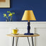 Wilma table lamp in navy blue