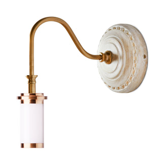 Drake rechargeable wall fitting in natural wood