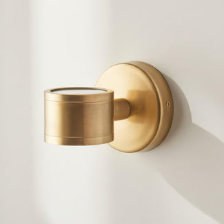 Bettina Wall Light in brass