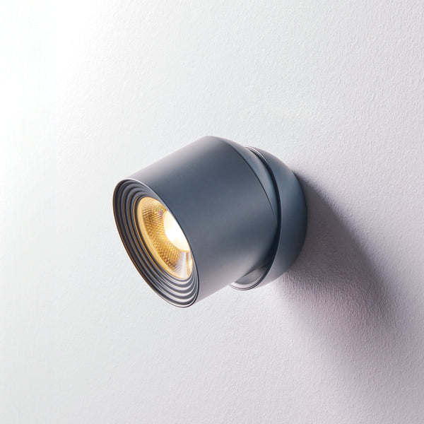 Scoon rechargeable wall light in shale