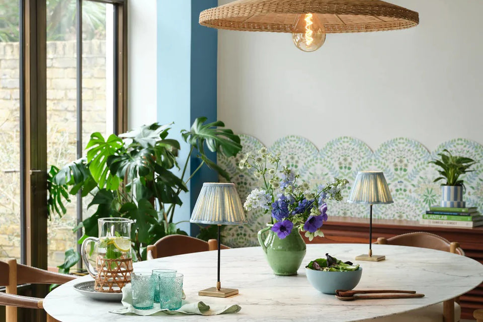 Where rechargeable table lamps work best in the home