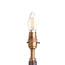 Candle 4 Watt LED clear bulb with B22 bayonet fitting