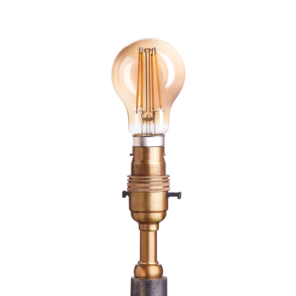 Standard 6 Watt LED bulb amber coating B22 fitting
