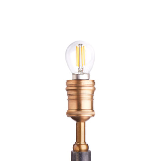 Golf ball 4 watt LED clear bulb with E27 fitting 