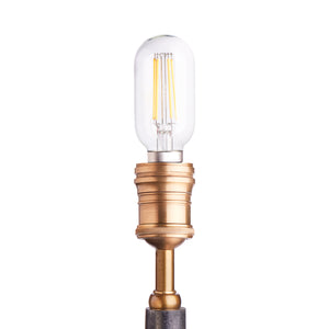 Long 6 Watt filament bulb with E27 fitting 